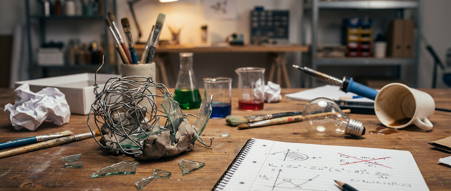 Your Creative Failures Are More Interesting Than Your Successes